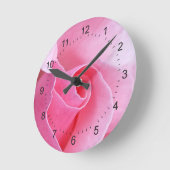 Horloge Ronde rose (Angle)