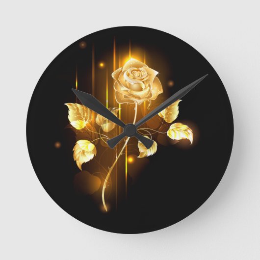 Horloge Ronde Rose d'or ( rose d'or ) (Recto)