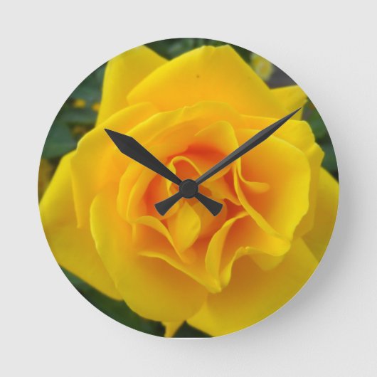 Horloge Ronde Rose jaune (Recto)
