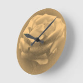 Horloge Ronde Rose rose vintage 2 (Angle)