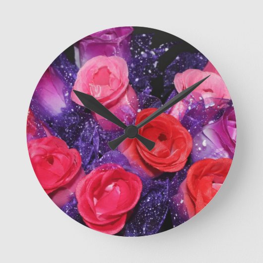 Horloge Ronde Roses (Recto)