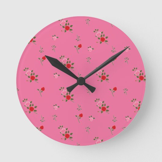 Horloge Ronde Roses (Recto)