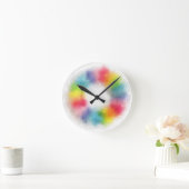 Horloge Ronde Rouge rouge rouge (Maison)