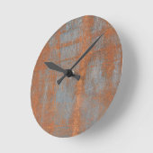 Horloge Ronde Rouille (Angle)