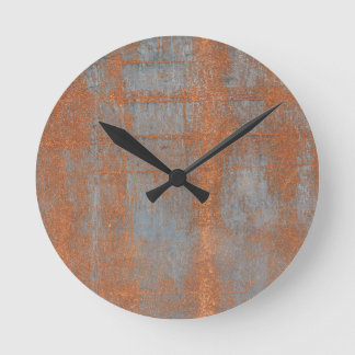 Horloge Ronde Rouille