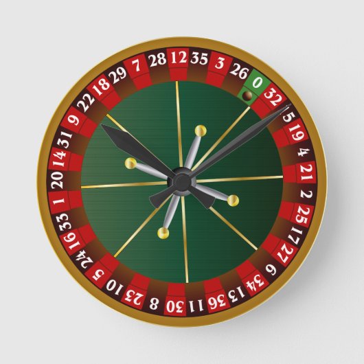 Horloge Ronde Roulette (Recto)