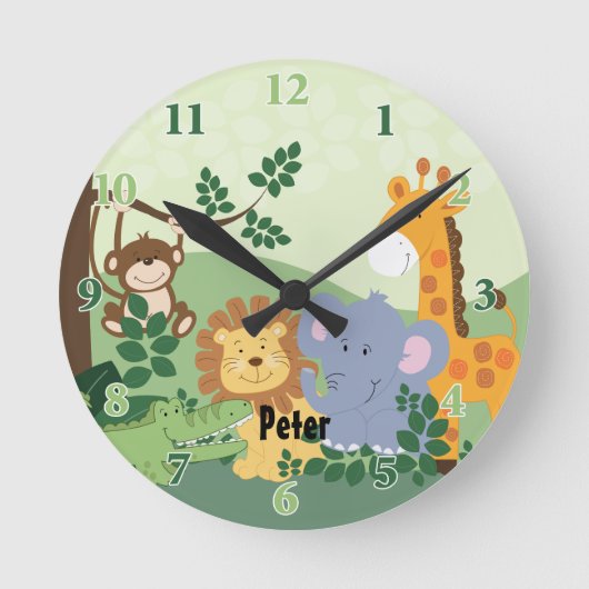 Horloge Ronde Round Clock (Recto)