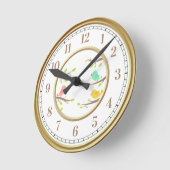 Horloge Ronde Round Clock (Angle)