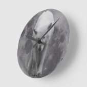 Horloge Ronde Round Clock (Angle)