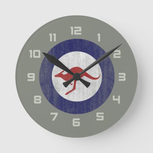 Horloge Ronde Roundel Australie (Recto)