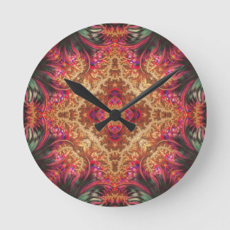 Horloge Ronde Royal Fractal | Round Wall Clock