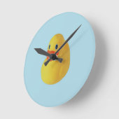 Horloge Ronde Rubber Ducky (Angle)