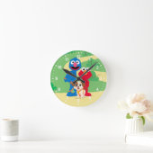 Horloge Ronde Rue Sésame | Tango Avec Grover & Elmo (Maison)