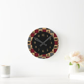 Horloge Ronde Rustic Buffalo (Maison)