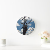 Horloge Ronde Rusty the Lineman (Maison)