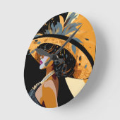 HORLOGE RONDE SA COURONNE N° 1 (Angle)