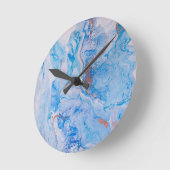 Horloge Ronde Sable et mer (Angle)