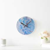 Horloge Ronde Sable et mer (Maison)