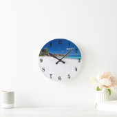 Horloge Ronde Sables blancs (Maison)