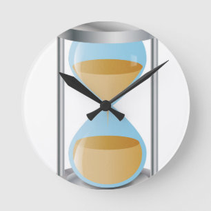 Horloge Ronde Sablier