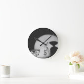 Horloge Ronde Sac d'argent (Maison)