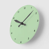 Horloge Ronde Sage Whisper (Angle)