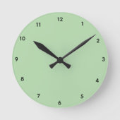 Horloge Ronde Sage Whisper (Recto)