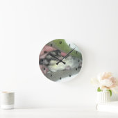 Horloge Ronde Saigneuse à sucre dormant dans la couverture (Maison)