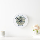 Horloge Ronde Sailor Cat Club (Maison)