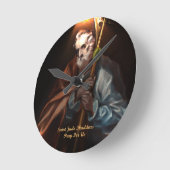 Horloge Ronde Saint Jude Thaddée (Angle)
