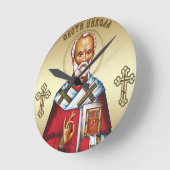 Horloge Ronde Saint Nicolas serbe (Angle)