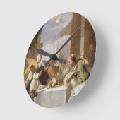 Horloge Ronde Saint Vincent Ferrer accomplissant un miracle (Angle)