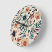 Horloge Ronde Saison printemps (Angle)