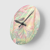 Horloge ronde Sakura (Angle)