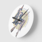 Horloge Ronde Salem Witch (Angle)