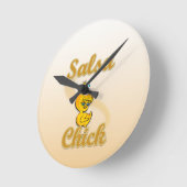Horloge Ronde Salsa Chick (Angle)