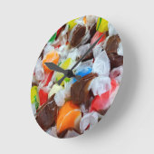 Horloge Ronde Salt Water Taffy (Angle)