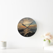 Horloge Ronde San Diego Sunset (Maison)