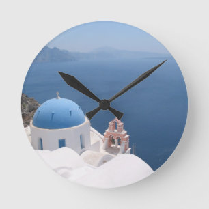 Horloge Ronde Santorin Grèce