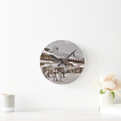 Horloge Ronde Saratoga (Maison)