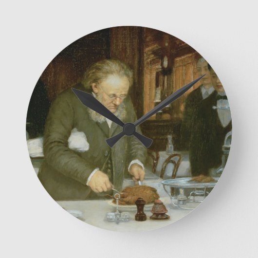 Horloge Ronde Scène au restaurant La Tour d'Argent (Recto)