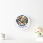 Horloge Ronde Scène de Nativity (Maison)