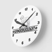 Horloge Ronde Schnoodle (Angle)