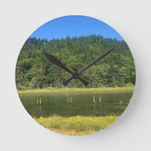 Horloge Ronde Scholfield Creek, Reedsport, Oregon