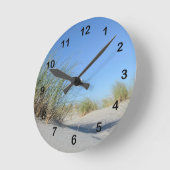 Horloge Ronde schöner Strand (Angle)
