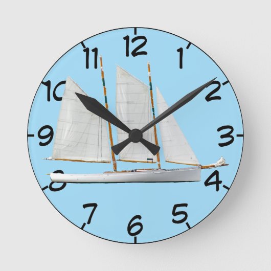 Horloge Ronde Schooner (Recto)