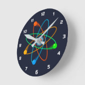 Horloge Ronde Science de la structure atomique (Angle)