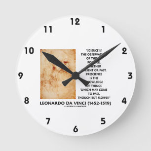 Horloge Ronde Science Observation Things Possible Prescience May
