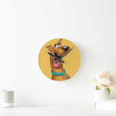 Horloge Ronde Scooby Doo Visage Excité (Maison)