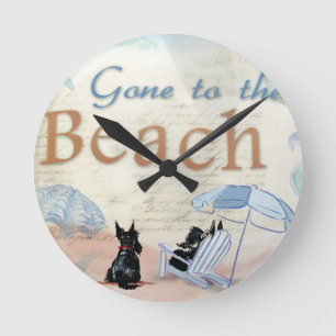 Horloge Ronde Scottie Beach